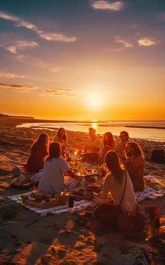 Sunset Beach Picnic cover