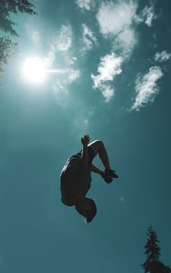 Trampoline jumping cover