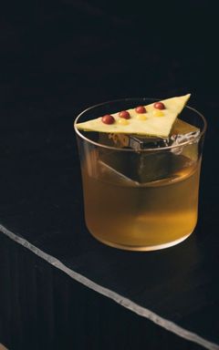 Cocktails at a great bar with a great crew cover
