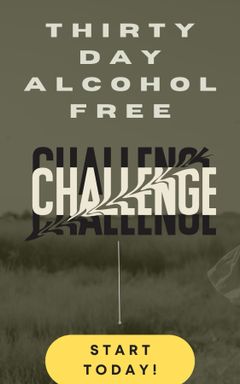 30 day Alcohol Free Challenge cover