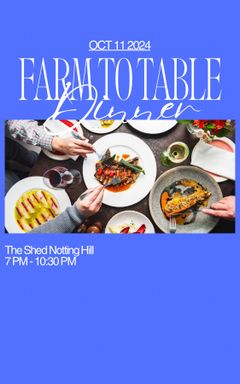 Farm to Table Shared Feast! + Pub Hangout cover