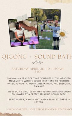 Qigong & Sound Bath cover
