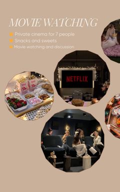 Movie watching together | in RU cover