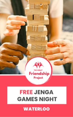 FREE Jenga Games Night | Waterloo 🎲 cover