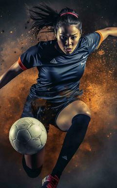 Female soccer cover