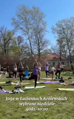Yoga w Łazienkach Królewskich 2025/09/10 cover