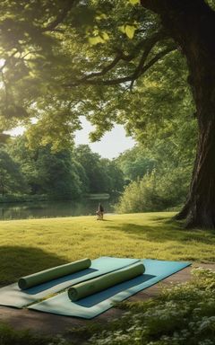 Outdoor Yoga in Woolwich Park cover