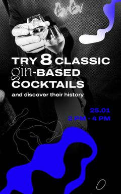 Classic gin cocktails. History & tasting. Vol . 5 cover