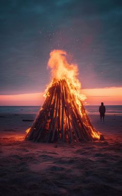 Beach Bonfire Party cover