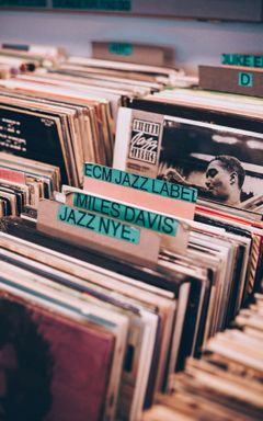 Crate digging record shop hop cover