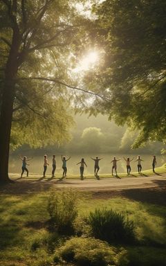 Group Workout in the Park cover