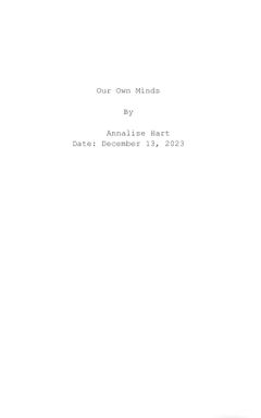 Acting roles for a short film cover