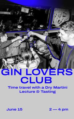 Time travel with a Dry Martini cover