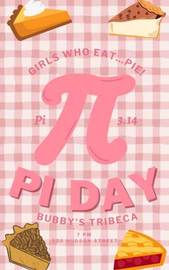 Pi(e) Day at Bubby’s 🥧 cover