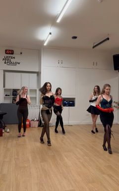 Ladies Burlesque Dance Class cover