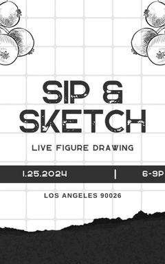 Sip & Sketch by Mezcal Club cover