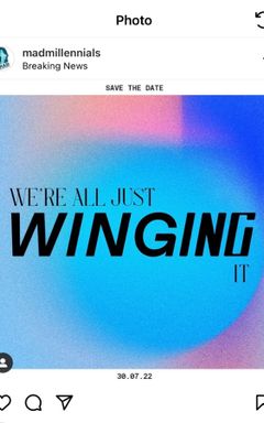 Mad Millennials: we’re all just winging it EVENT cover