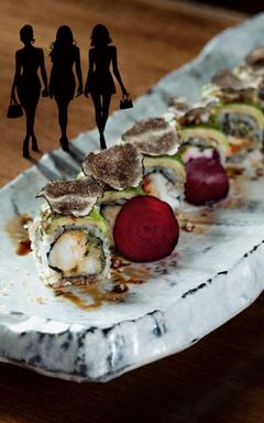 Let’s taste the best sushi at Zuma with @breaflex cover