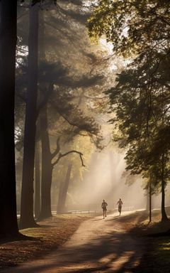 Morning Jog in Regent's Park cover