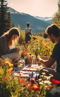 Art Workshop: Painting with Nature cover