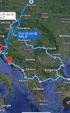 Trip by car around Balkan+ countries cover