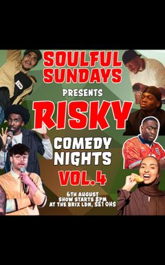 RISKY COMEDY NIGHTS cover