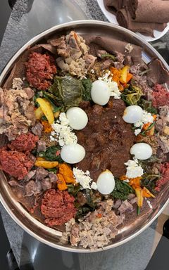 Let’s eat Ethiopian traditional food cover