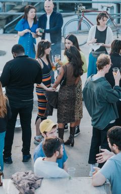Rooftop Social With DJ Set Drinks and BBQ cover