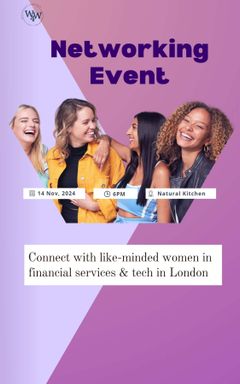 Women in finance & tech: Networking Event cover