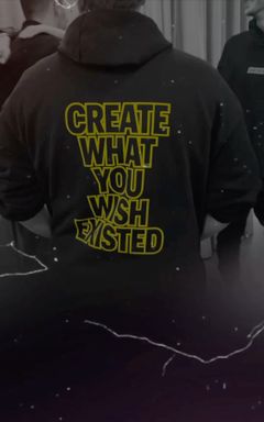 CREATE WHAT YOU WISH EXISTED cover