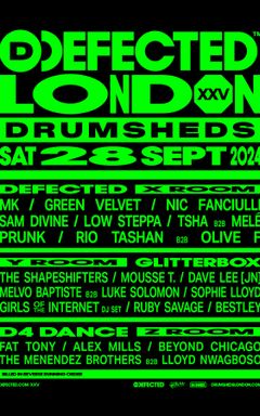 Drumsheds: Defected London - MK, Green Velvet cover