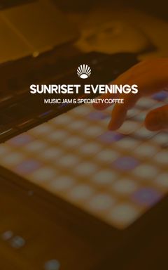 Sunriset Evenings: Music Jam and Specialty Coffee cover