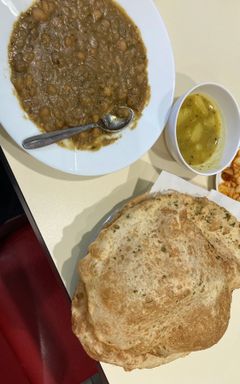 Chole Bhathure breakfast @ Ideal sweets East Ham cover