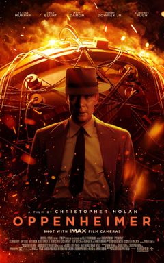Oppenheimer. Rewatch. IMAX cover