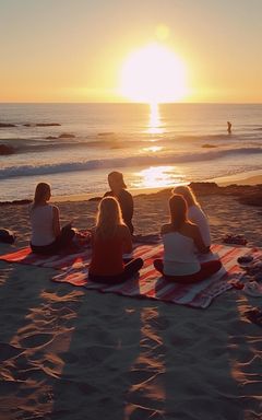 Sunrise Yoga by the Lake cover