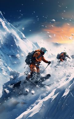 Group Snowboarding Adventure cover