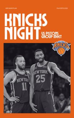 KNICKS VS PISTONS PLAYOFF GROUP MEET cover