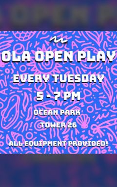 OLA beach tennis - Open play cover