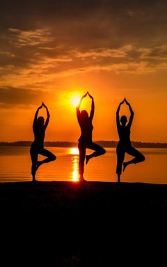 Sunset Yoga Session at Primrose Hill cover