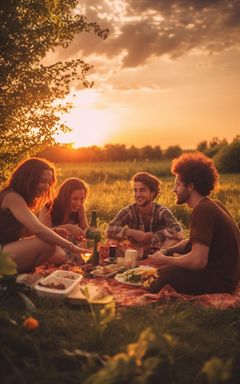 Sunset Picnic at Green Lake cover