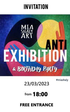 Anti Exhibition & Artist Birthday cover