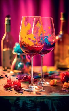 Art Workshop & Wine Tasting cover