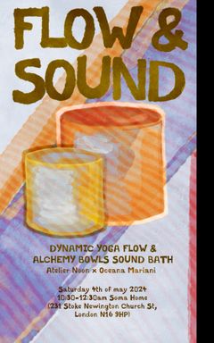 Yoga flow & Sound bath cover