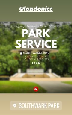 Park worship service 🙌🏽 cover