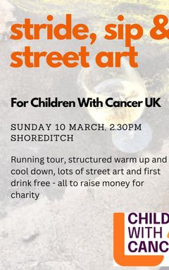 Stride, sip & street art for Children With Cancer cover