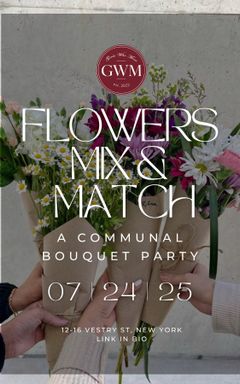 BYO Bouquet Party 💐 cover
