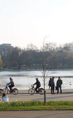 Cycling in Hyde Park cover