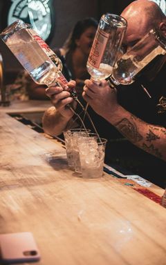 Bartending performance/ Шоу барменов cover