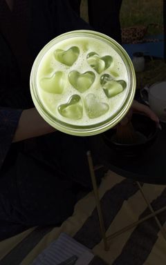 Ice Matcha 🍵 Latte with love 💚 мастер-класс cover