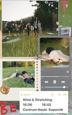 Wine & Stretching cover